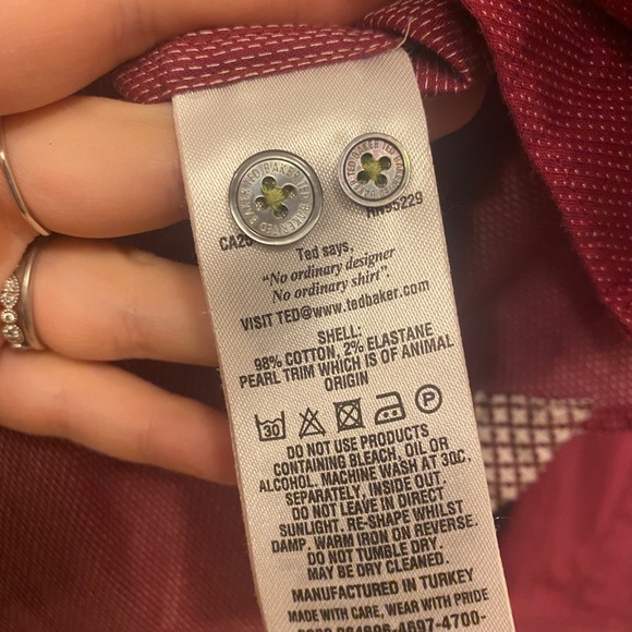 Ted Baker Long-Sleeve Dress Shirt - Picture 10 of 11